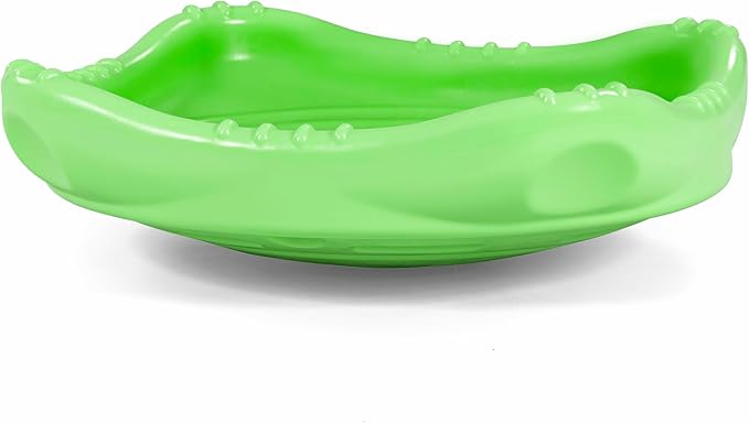 Simplay3 Rock and Spin Sensory XL Wobble Disk, Climbing Dome for Toddlers and Kids Rocking and Climbing, Indoor/Outdoor, Lime Sherbert, 1 Pack, Ages 2-12 Years