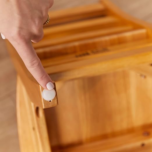 ECR4Kids Three Rung Ladderback Chair, 12in Seat Height, Classroom Seating, Honey, 2-Pack