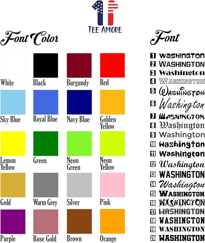 TEEAMORE Custom Front & Back Print T-Shirt Hoodie Sweatshirt Long Sleeve Tank Top with Your Image for Men Women Kids Baby