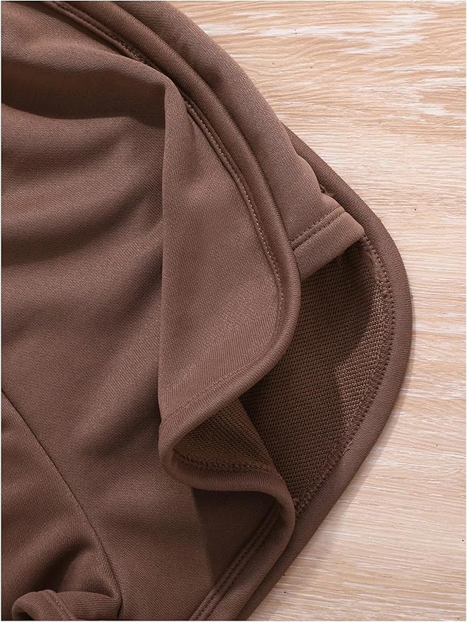 SHENHE Girl's 3 Pack Bow Front Dolphin Shorts Elastic Waist Casual Workout Athletic Shorts