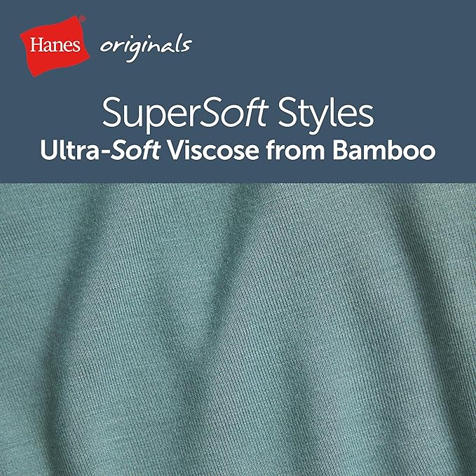 Hanes Ultimate Hanes Originals Ultimate Supersoft Boys' Boxer Brief Underwear, Assorted, 5-Pack