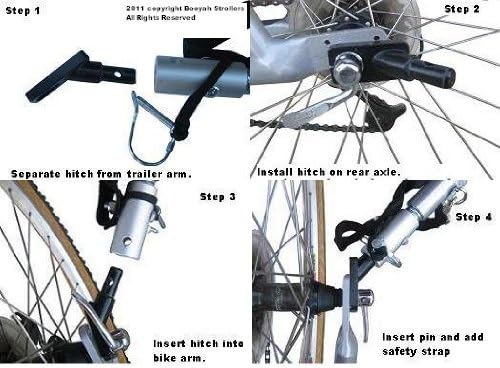 Booyah Strollers Child Baby Bike Bicycle Trailer and Stroller II