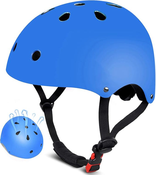 Kids Helmet for 2-3-5-8-14 Ages Girls and Boys, Ventilation and Impact Resistance Toddler Helmet for Multi-Sport Bicycle Scooter Inline Roller Skate and Skateboarding