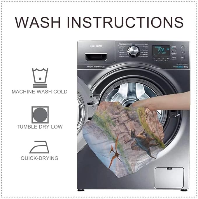 Dinosaurs Bed Sheets Set Full for Boys 3D Realistic Dinosaur Green Fitted Sheets Set Ancient Dinosaur Theme Kids/Adults/Teens Bedroom Bedding Sheet Set,Full Size(3pc)