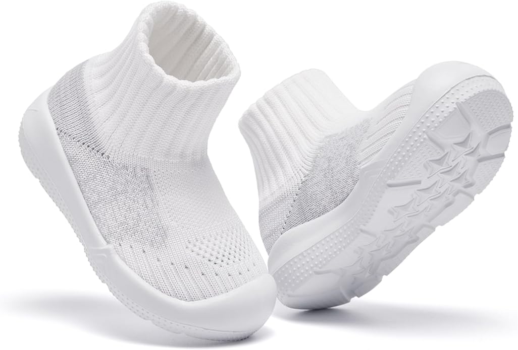 MORENDL Toddler Sock Shoes Baby Walking Shoes Infant Slippers Boys & Girls Non-Slip Sneakers
