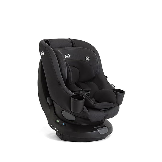 Joie Chili Spin 360 2-in-1 Rotating Convertible Car Seat with a 360 Spin and Easy Installation - Lower Anchor Attachment or Vehicle Belt Installation (Shale)