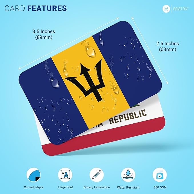 Countries of The World Flashcards – 290 Country & US States Complete with Capital, Continent, Flag & More – Educational Geography Flash Card Game Gift for Kids, Family & Adults [Updated August 2024]