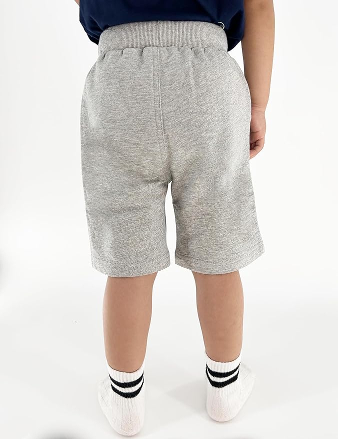 Bumeex Boys 2pk Cotton French Terry Casual Shorts