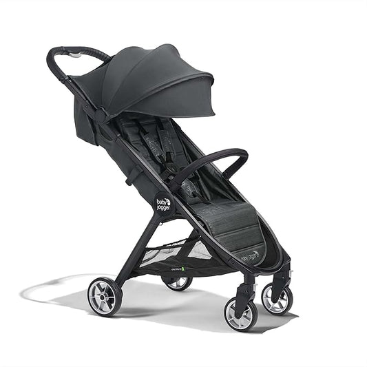 Baby Jogger City Tour 2 Ultra-Compact Travel Stroller Lightweight Foldable Pike Exclusive Includes Belly Bar Leatherette Handlebar and Premium Fabric