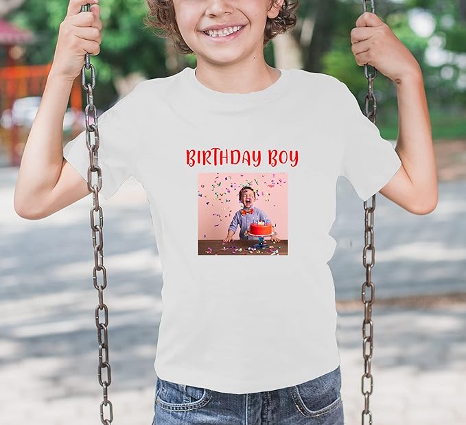 TEEAMORE Custom Front & Back Print T-Shirt Hoodie Sweatshirt Long Sleeve Tank Top with Your Image for Men Women Kids Baby