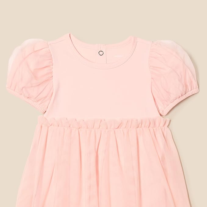 Amazon Essentials Baby Girls' Tulle Bodysuit Dress