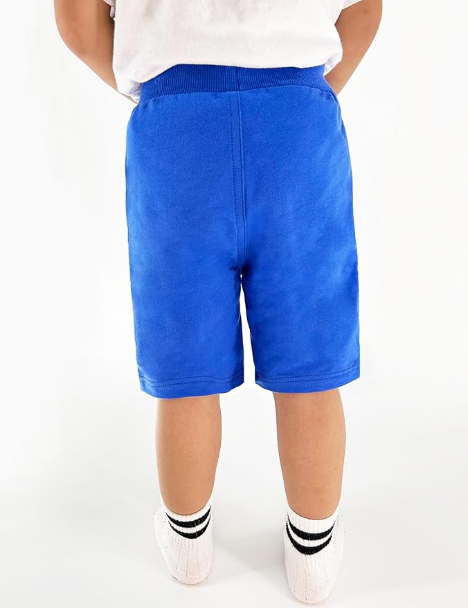 Bumeex Boys 2pk Cotton French Terry Casual Shorts