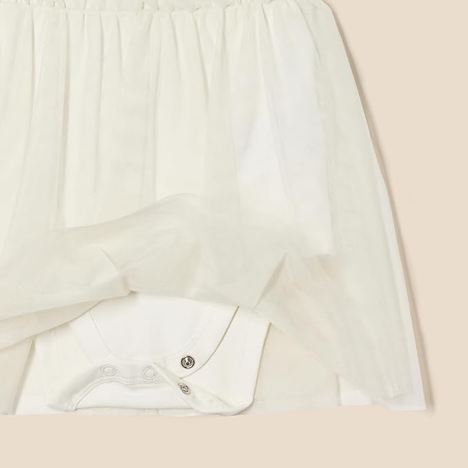 Amazon Essentials Baby Girls' Tulle Bodysuit Dress