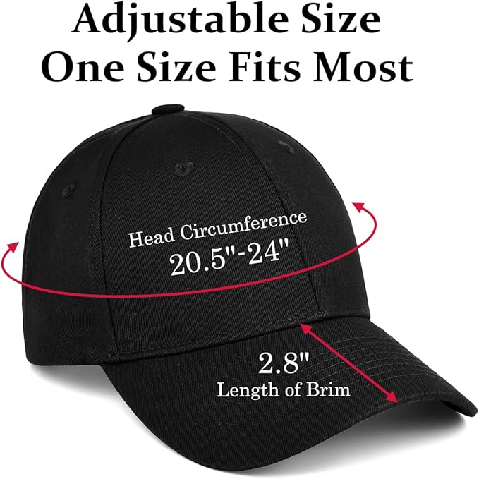 3 Pack Unisex Cotton Baseball Cap Adjustable Unconstructed Plain Sport Dad Golf Hat for Men and Women