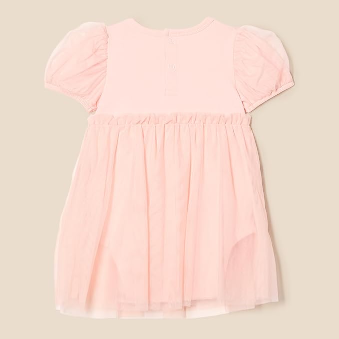Amazon Essentials Baby Girls' Tulle Bodysuit Dress