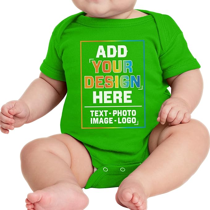 TEEAMORE Custom Front & Back Print T-Shirt Hoodie Sweatshirt Long Sleeve Tank Top with Your Image for Men Women Kids Baby