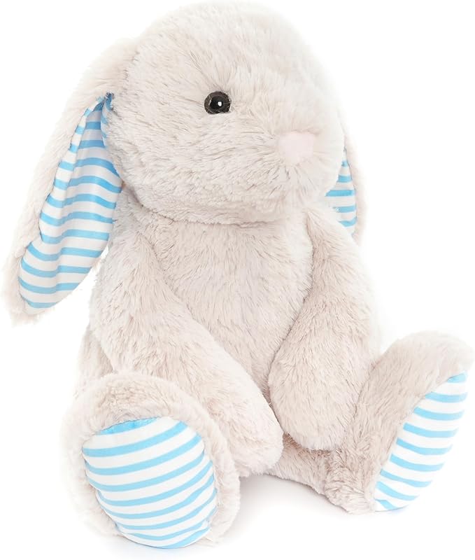 Beige Cream Bunny Rabbit Stuffed Animals Plush Toys for Kids Girls Boys Baby Birthday Bedtime Gift,17.7 inches