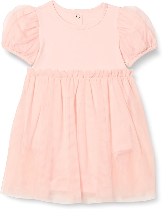 Amazon Essentials Baby Girls' Tulle Bodysuit Dress
