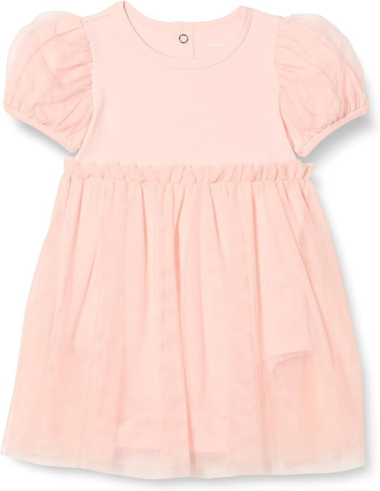 Amazon Essentials Baby Girls' Tulle Bodysuit Dress