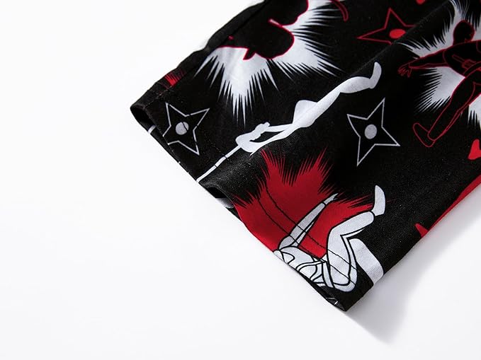 Beezizac Little Big Boys Pajamas Cozy Short Sleeves & Pants Cool 2-Piece PJ Set Kid Sleepwear Size 6-18