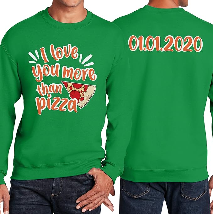 TEEAMORE Custom Front & Back Print T-Shirt Hoodie Sweatshirt Long Sleeve Tank Top with Your Image for Men Women Kids Baby