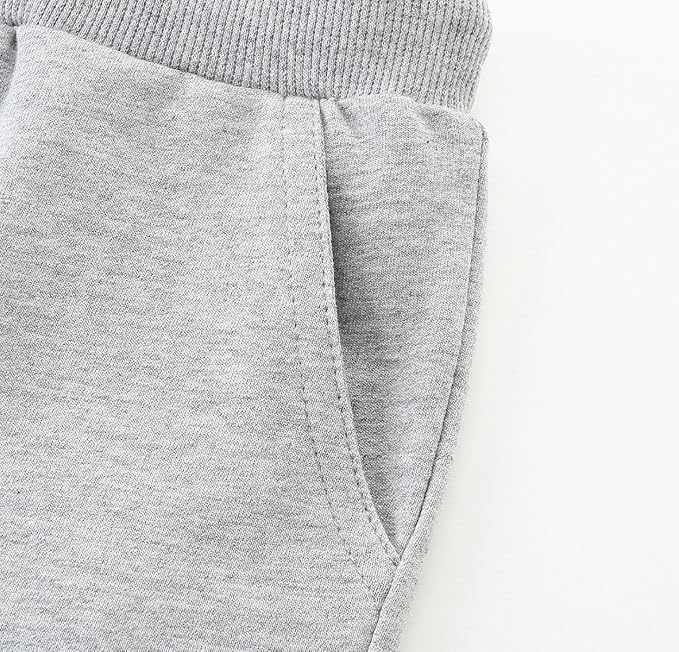 Bumeex Boys 2pk Cotton French Terry Casual Shorts