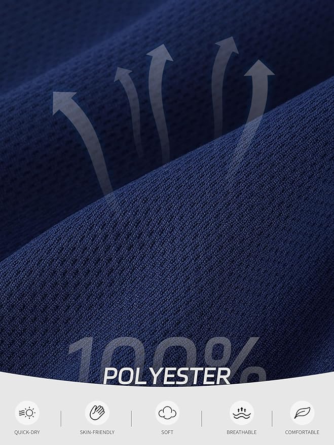 5 Pack Boys Shorts Boys Athletic Basketball Mesh Kids Soccer Gym Shorts Clothes Quick Dry Active Sports Shorts