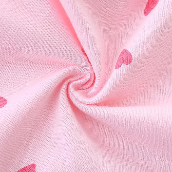 Bumeex Girl's Dresses Cotton Ruffle Sleeve Tiered Swing A-Line Cute Midi Casual Sundress