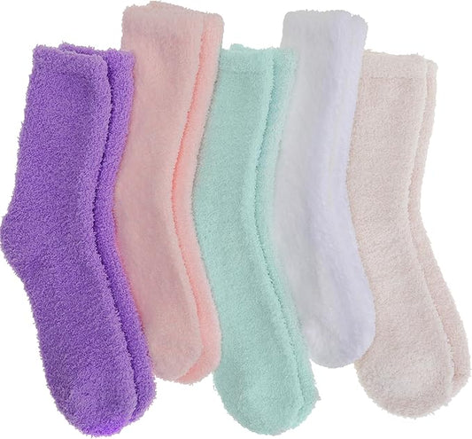 Fuzzy Socks Fluffy Thick Warm Winter Soft Cozy Plush Sleep Home Fleece Cabin Soft House Socks for Women Men