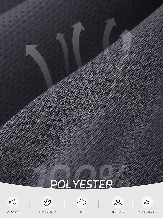 5 Pack Boys Shorts Boys Athletic Basketball Mesh Kids Soccer Gym Shorts Clothes Quick Dry Active Sports Shorts