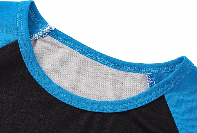 Beezizac Little Big Boys Pajamas Cozy Short Sleeves & Pants Cool 2-Piece PJ Set Kid Sleepwear Size 6-18