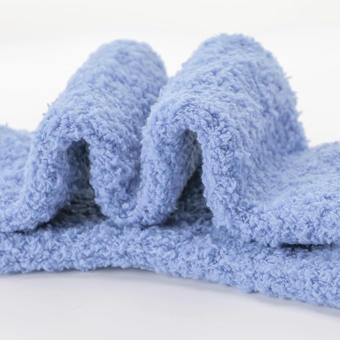 Fuzzy Socks Fluffy Thick Warm Winter Soft Cozy Plush Sleep Home Fleece Cabin Soft House Socks for Women Men
