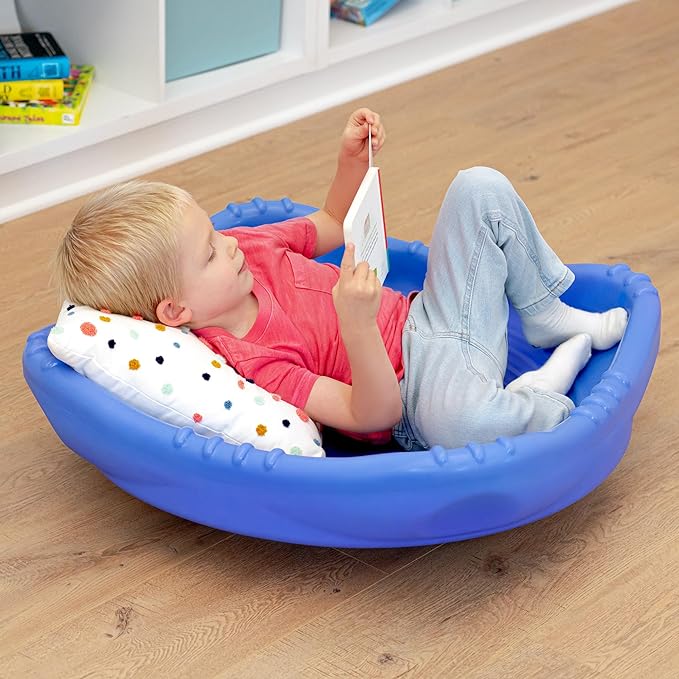 Simplay3 Two Sided Rock Around Wobble Disk and Climbing Dome 2 Pack for Toddlers and Kids - Rocking and Climbing - Indoor/Outdoor (Multicolor, 2 Pack)