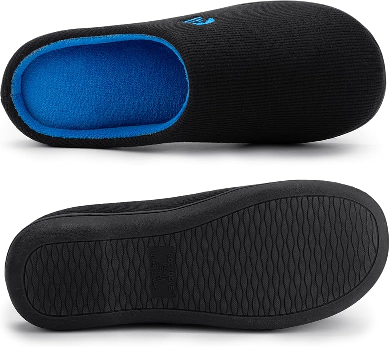 RockDove Men's Original Two-Tone Memory Foam Slipper