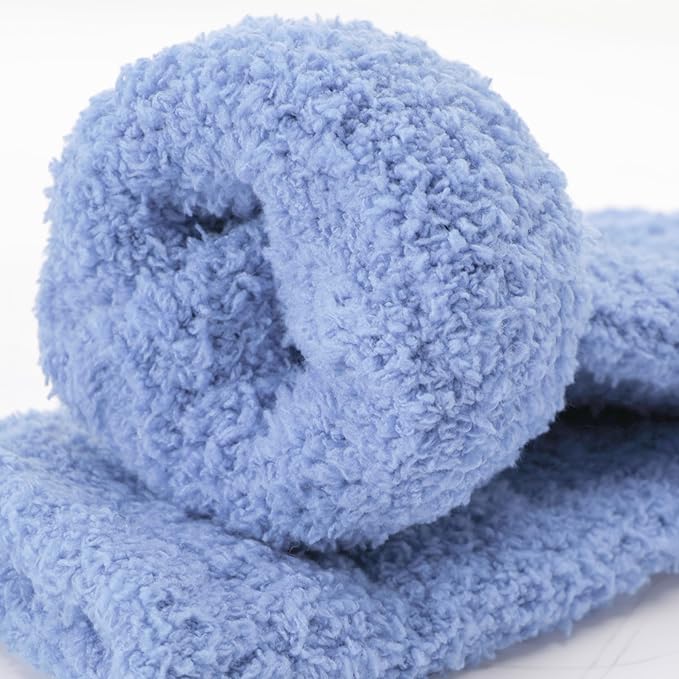 Fuzzy Socks Fluffy Thick Warm Winter Soft Cozy Plush Sleep Home Fleece Cabin Soft House Socks for Women Men