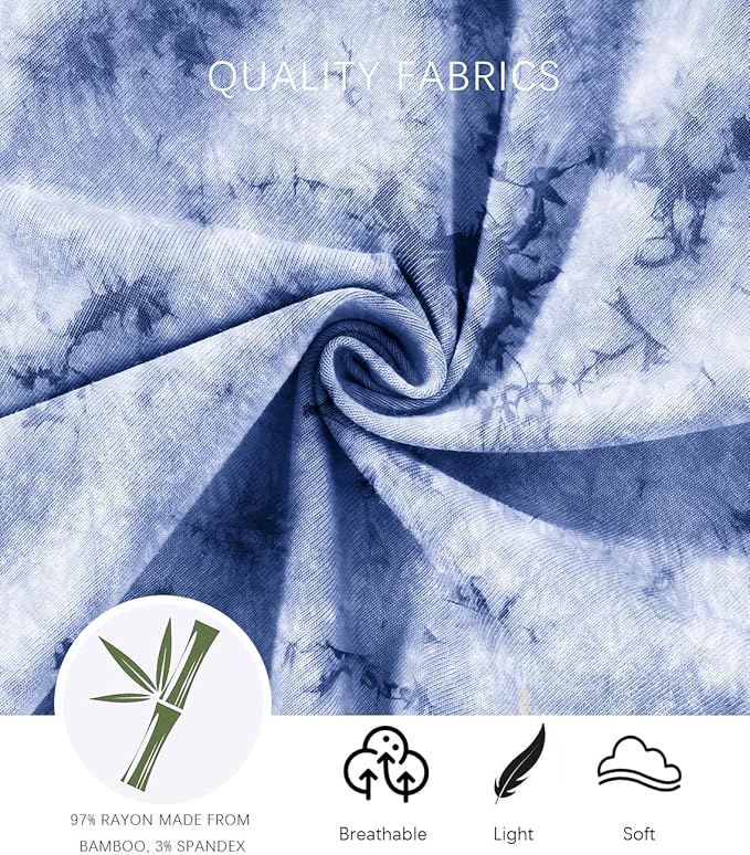 Jimonda Baby Girls Boys Footed Pajamas,Rayon From Bamboo,2 Way Zipper Long Sleeve Soft Sleeper Pjs,Infant Tie-dye Romper