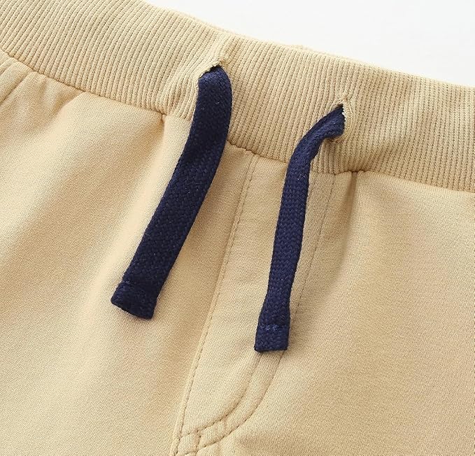 Bumeex Boys 2pk Cotton French Terry Casual Shorts