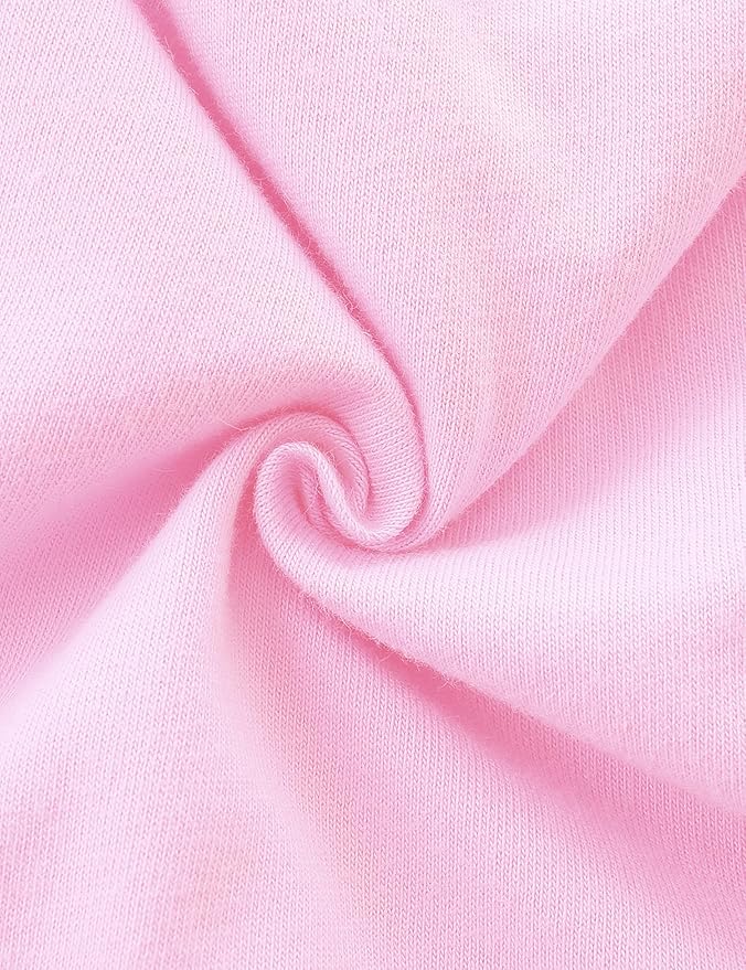 Bumeex Girl's Dresses Cotton Ruffle Sleeve Tiered Swing A-Line Cute Midi Casual Sundress