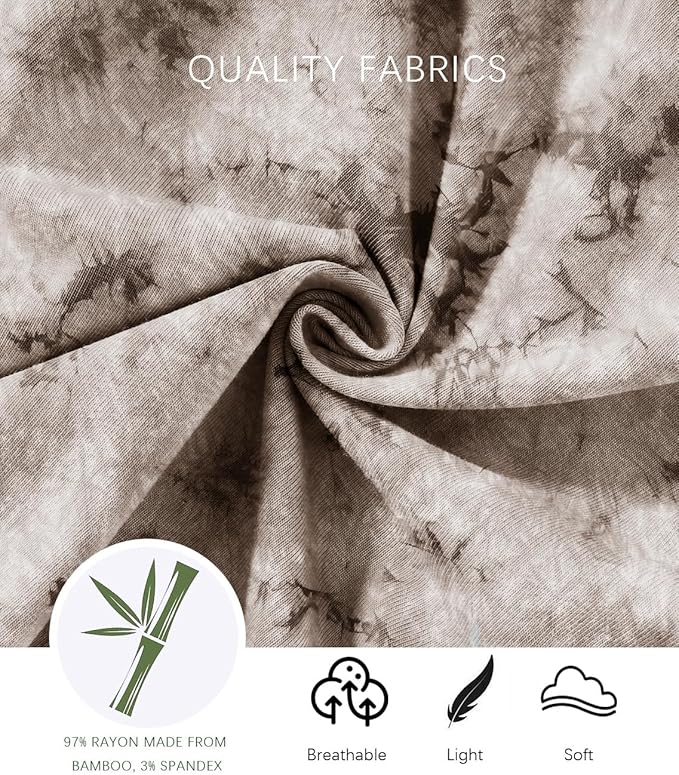 Jimonda Baby Girls Boys Footed Pajamas,Rayon From Bamboo,2 Way Zipper Long Sleeve Soft Sleeper Pjs,Infant Tie-dye Romper