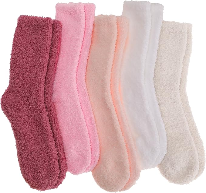 Fuzzy Socks Fluffy Thick Warm Winter Soft Cozy Plush Sleep Home Fleece Cabin Soft House Socks for Women Men