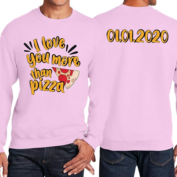 TEEAMORE Custom Front & Back Print T-Shirt Hoodie Sweatshirt Long Sleeve Tank Top with Your Image for Men Women Kids Baby