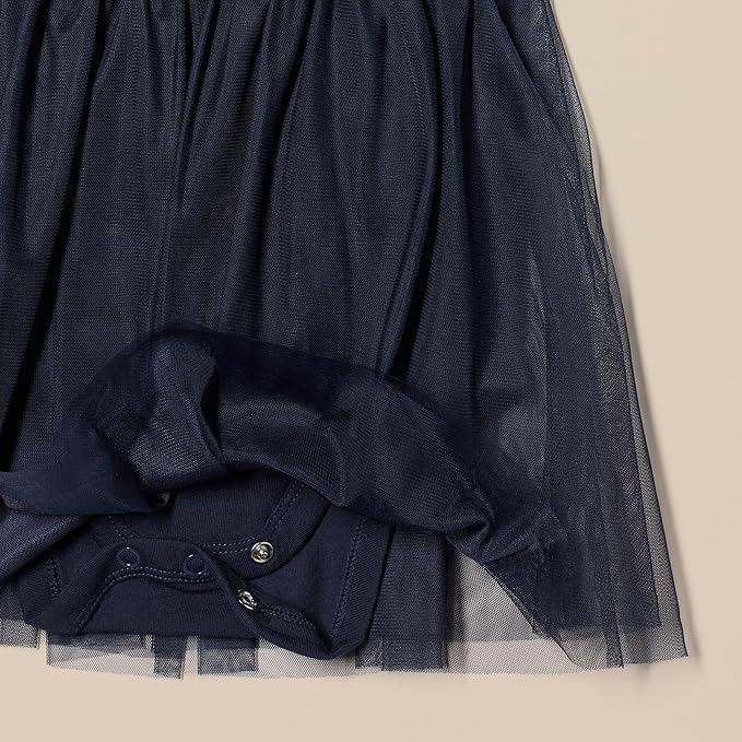 Amazon Essentials Baby Girls' Tulle Bodysuit Dress